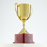 Кубок 012, наградная фигура, золото, подставка пластик, 19,2 × 11,5 × 8 см. Кубок 012, наградная фигура, золото, подставка пластик, 19,2 × 11,5 × 8 см.