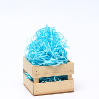 Наполнитель бумажный, голубой, 1000 г