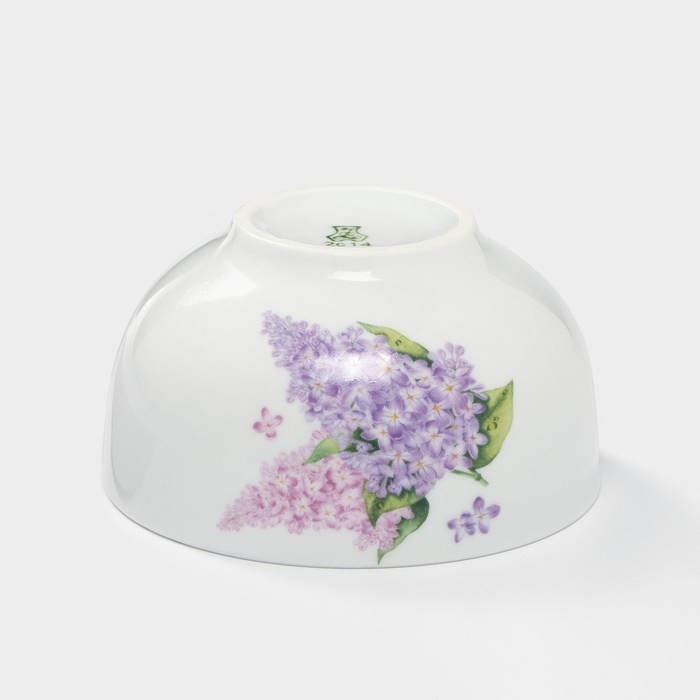 Пиала &laquo;Сирень&raquo;, 330 мл, d=10,7 см, фарфор