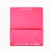 Пакет ламинированный вертикальный &laquo;Для тебя&raquo;, глиттер, ML 23 х 27 х 11.5 см