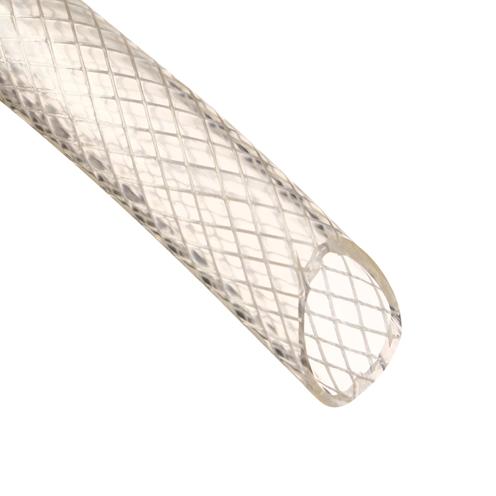 Шланг поливочный, ПВХ, 19 мм, 50 м, армированный, прозрачный Шланг поливочный, ПВХ, 19 мм, 50 м, армированный, прозрачный