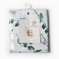 Простыня для бани &laquo;Эвкалипт&raquo; 150х180&plusmn;5 см, 100% хлопок, вафельное полотно, 160 гр/м2