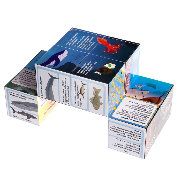 Развивающий трансформер &laquo;Умникуб: Океаны&raquo;, 3+