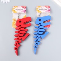 Брелок пластик "Шарнирный динозавр тираннозавр" МИКС 6,7х1,5х18 см Брелок пластик "Шарнирный динозавр тираннозавр" МИКС 6,7х1,5х18 см