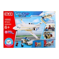 Конструктор Город &laquo;Частный самолёт&raquo;, 461 деталь