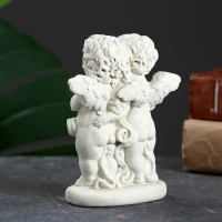 Фигура "Ангелочки с сердцем" состаренный, 12х11х6см Фигура "Ангелочки с сердцем" состаренный, 12х11х6см