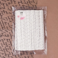 Кружево вязаное, 15 мм × 15 ± 1 м, цвет кипенно-белый Кружево вязаное, 15 мм × 15 ± 1 м, цвет кипенно-белый