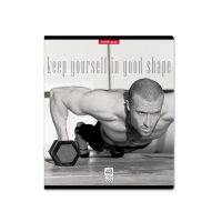 Тетрадь 48 листов в клетку, ErichKrause "Будь в форме", обложка мелованный картон, блок офсет 100% белизна, МИКС (1 вид в спайке) Тетрадь 48 листов в клетку, ErichKrause "Будь в форме", обложка мелованный картон, блок офсет 100% белизна, МИКС (1 вид в спайке)