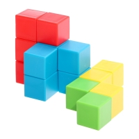 Развивающий набор &laquo;Логик-кубики&raquo;, 24 элемента, 96 заданий, 3+