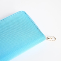 Кошелёк женский на молнии, цвет голубой Кошелёк женский на молнии, цвет голубой