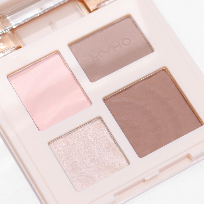 Профессиональная палетка теней MYHO Highlight, 4 цвета