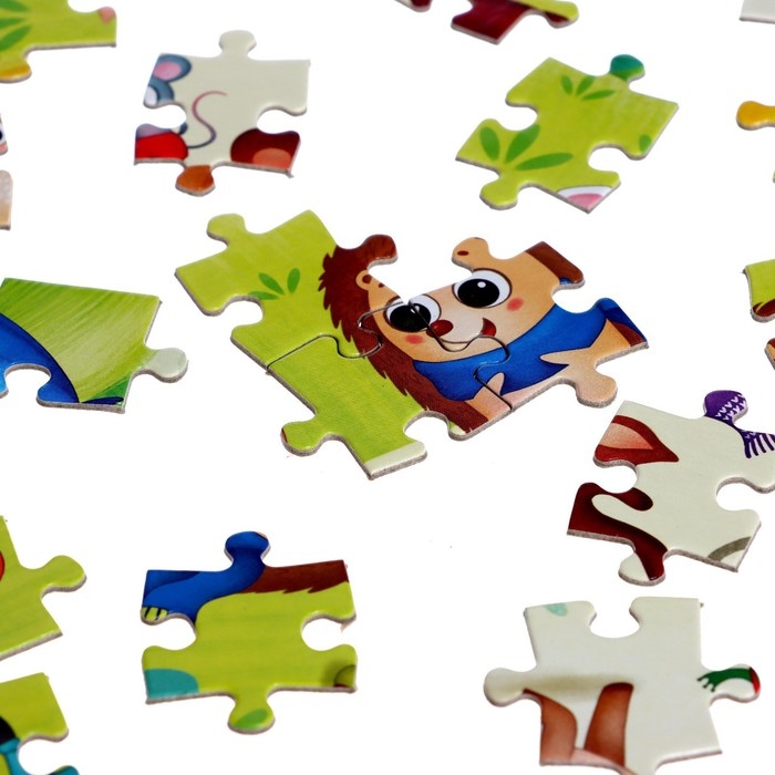 Пазл детский &laquo;На лесной опушке&raquo;, 160 элементов