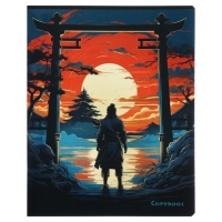 Тетрадь 48 листов в клетку на скрепке "Самурай", обложка мелованный картон, твин-лак, УФ-лак, блок офсет, МИКС Тетрадь 48 листов в клетку на скрепке "Самурай", обложка мелованный картон, твин-лак, УФ-лак, блок офсет, МИКС