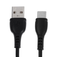 Кабель Borofone BX51, Type-C - USB, 3 А, 1 м, PVC оплётка, чёрный Кабель Borofone BX51, Type-C - USB, 3 А, 1 м, PVC оплётка, чёрный