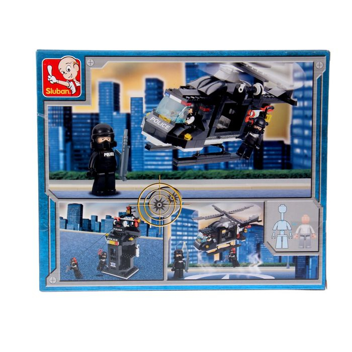 Конструктор «Военная полиция: Вертолёт», 219 деталей Конструктор «Военная полиция: Вертолёт», 219 деталей