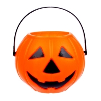 Хэллоуин. Прикол конфетница с паучками &laquo;Тыква&raquo;