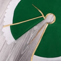 Полянка под ёлку " Рюши" 60 см, зелёный Полянка под ёлку " Рюши" 60 см, зелёный