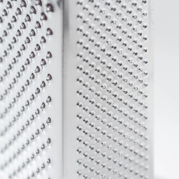 Тёрка четырёхгранная Доляна &laquo;Классика&raquo;, 20 см, цвет МИКС