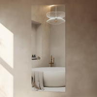 Зеркало, настенное, с креплением на 4 зажима, 125х52 см Зеркало, настенное, с креплением на 4 зажима, 125х52 см