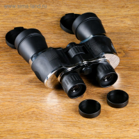 Бинокль 7х50, "Лесной массив", черный, серебристые вставки пластик Бинокль 7х50, "Лесной массив", черный, серебристые вставки пластик