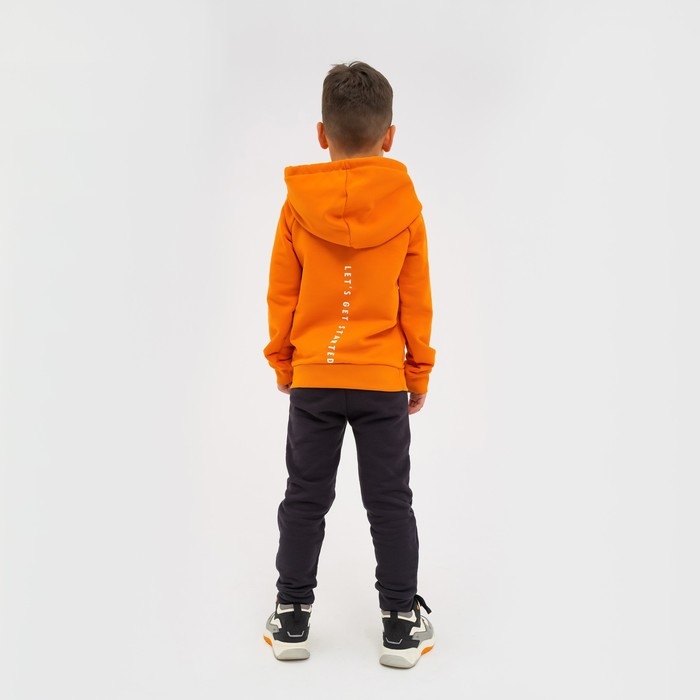 Толстовка детская KAFTAN "Trendy" р.36 (134-140), оранжевый