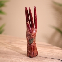 Подставка для колец, батик, дерево 20 см Подставка для колец, батик, дерево 20 см