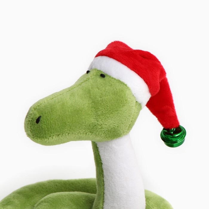 Мягкая игрушка &laquo;Змея&raquo;, в новогоднем колпаке, 15 см