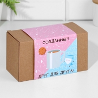 Набор кружек для двоих, сублимация "Печенье с молоком", 2 кружки, 320 мл Набор кружек для двоих, сублимация "Печенье с молоком", 2 кружки, 320 мл