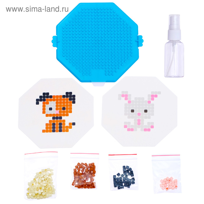 Аквапиксели «Зверята», 200 деталей Аквапиксели «Зверята», 200 деталей