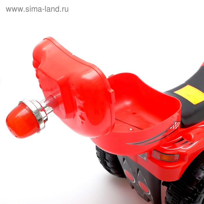 Электромобиль &laquo;Чоппер&raquo;, цвет красный