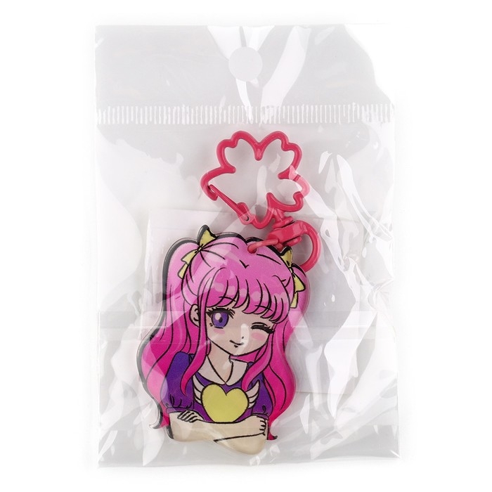 Брелок для ключей детский, аниме «Девочка», 3,5 х 10 см Брелок для ключей детский, аниме «Девочка», 3,5 х 10 см