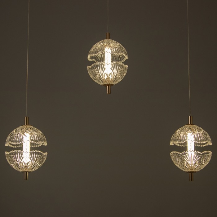 Светильник BayerLux "Айна" 36Вт LED золото 70х13,5х19см