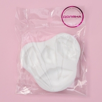 Молд Доляна &laquo;Губы&raquo;, 8,5&times;8&times;1,5 см , цвет белый