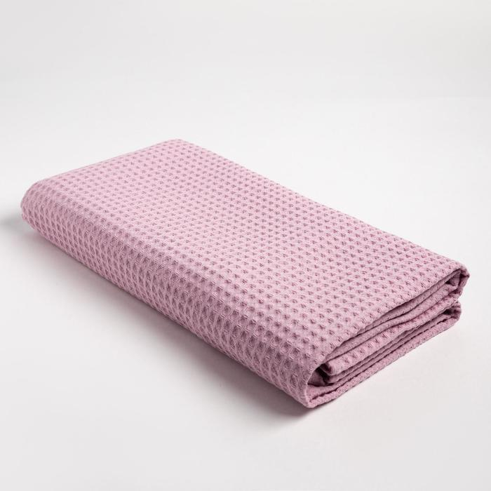 Полотенце вафельное Этель 70*140 см. цв.нежная лаванда, 100% хл, пл 240 г/м2 Полотенце вафельное Этель 70*140 см. цв.нежная лаванда, 100% хл, пл 240 г/м2