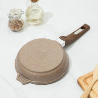 Сковорода «Гранит Brown», d=18 см, пластиковая ручка, антипригарное покрытие, цвет коричневый Сковорода «Гранит Brown», d=18 см, пластиковая ручка, антипригарное покрытие, цвет коричневый