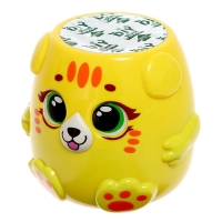 Набор для опытов &laquo;Котики. Выращиваем травку&raquo;, жёлтый горшочек