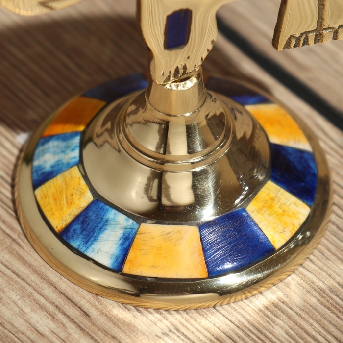 Подсвечник Подсвечник "Слон" 15 см, латунь