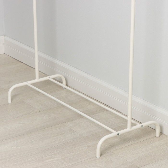 Вешалка напольная для одежды &laquo;Радуга&raquo;, 82&times;39&times;147 см, цвет белый