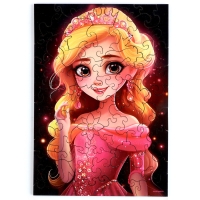 Пазл деревянный фигурный &laquo;Сказочный мир&raquo;, 56 элементов