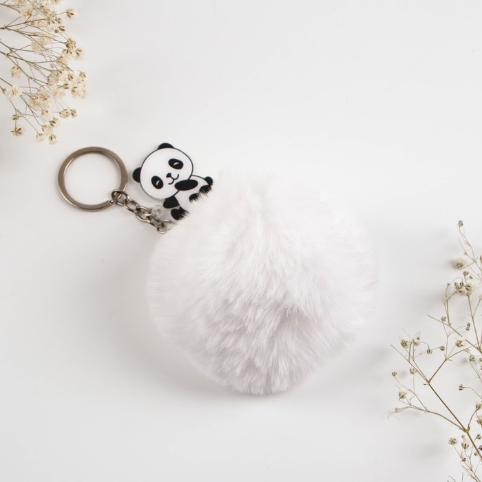 Брелок для ключей пушистик, детский &laquo;Отпадный пушистик&raquo;, 9 х 10 см