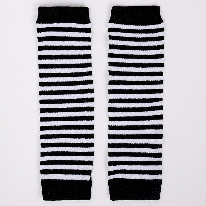 Перчатки без пальцев &laquo;Аниме&raquo;, в полоску