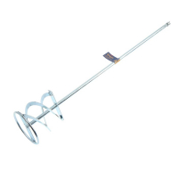 Миксер для красок и штукатурных смесей ТУНДРА, оцинкованный, SDS-plus, 100 х 10 х 600 мм