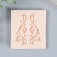 Молд силиконовый "Вензель" 4,5х1,7 см МИКС Молд силиконовый "Вензель" 4,5х1,7 см МИКС