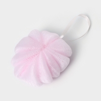 Мочалка ракушка для тела CUPELLIA SPA, 46 гр, цвет розовый