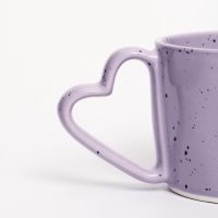 Кружка керамическая Дорого внимание «Лучшей подруге», 280 мл, фиолетовая Кружка керамическая Дорого внимание «Лучшей подруге», 280 мл, фиолетовая