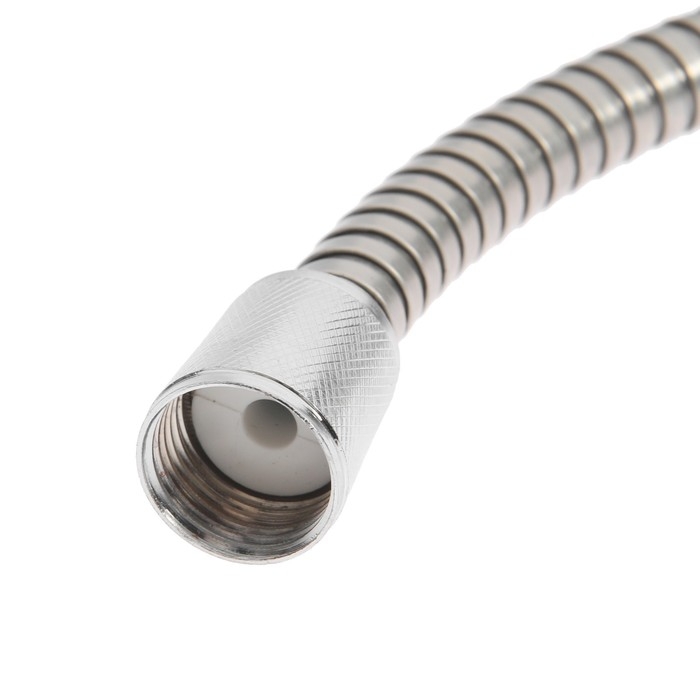 Душевой шланг Душевой шланг "Центр Сантехники", 150 см, конусная гайка, рус/имп, нержавеющая сталь