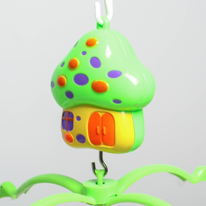 Мобиль музыкальный на кроватку &laquo;Домик. Джунгли&raquo;, заводной