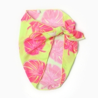 Купальник раздельный для девочек, цвет салатовый, рост 98-104 см