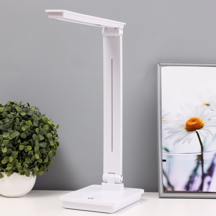 Настольная лампа сенсорная Настольная лампа сенсорная "Свен" LED 5Вт 3000-6000К белый 12,5х28х39 см