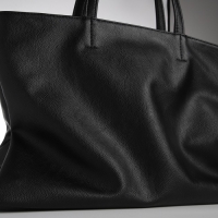 Сумка-шопер женская, TEXTURA, большой размер, цвет чёрный